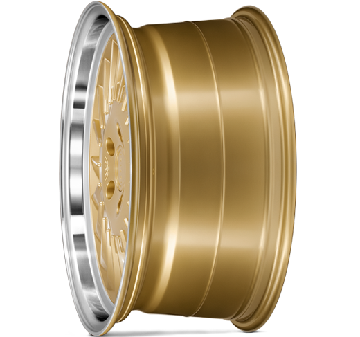 IW Automotive CSR1D 18x8.5 5x120 ET35 Vintage Gold Polished Lip