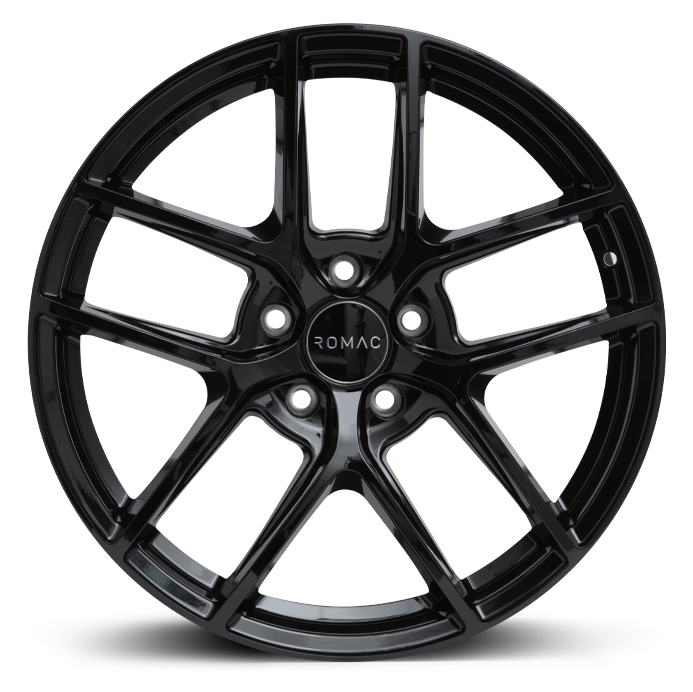 ROMAC DIABLO 17x7.5 5x112 EO45 GLOSS BLACK