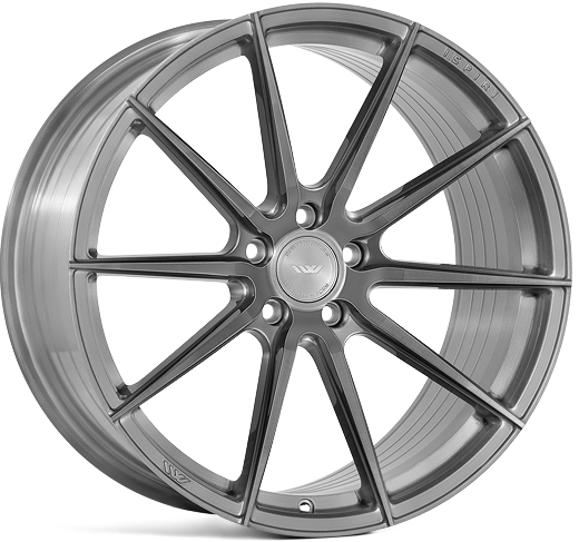 IW Automotive FFR1 20x8.5 5x112 ET42 Full Brushed Carbon Titanium