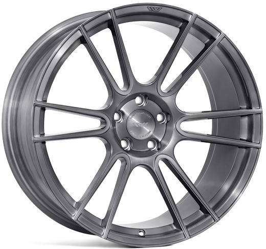 IW Automotive FFR7 20x8.5 5x112 ET42 Full Brushed Carbon Titanium