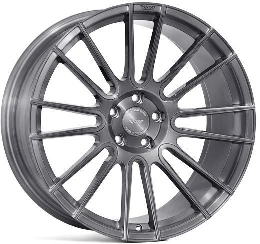 IW Automotive FFR8 20x8.5 5x112 ET42 Full Brushed Carbon Titanium