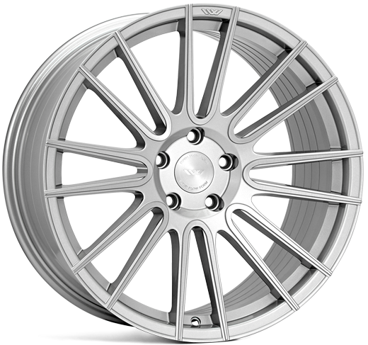 IW Automotive FFR8 20x8.5 5x112 ET42 Pure Silver Brushed