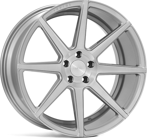 IW Automotive ISR8 19x9.5 5x120 ET43 Pure Silver Brushed