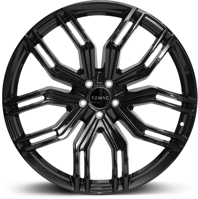 ROMAC CATALINA 22x9.5 5x112 EO35 GLOSS BLACK