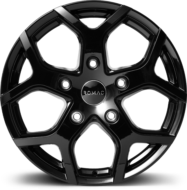 ROMAC COBRA 16x6.5 5x114.3 EO50 GLOSS BLACK