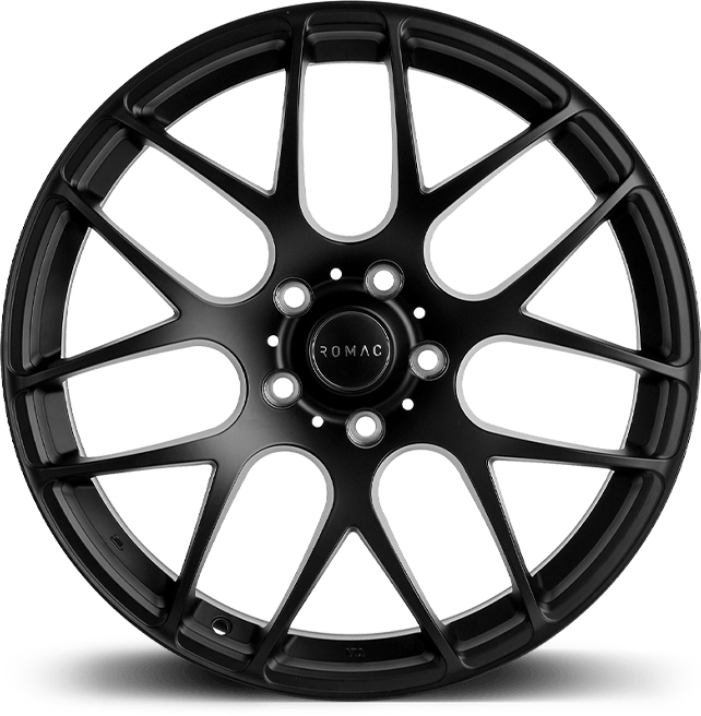 ROMAC RADIUM 17x7.5 5x112 ET45 SATIN BLACK