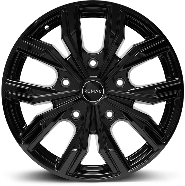 ROMAC TORQUE 18x7.5 5x108 EO45 GLOSS BLACK