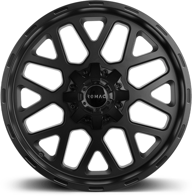 ROMAC UTAH 20x9 6x139.7 ET12 SATIN BLACK