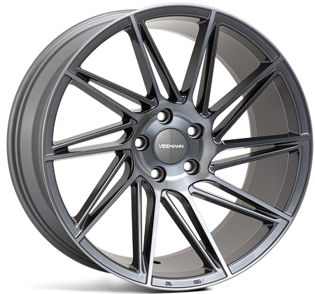 Veemann V-FS26 19x9.5 5x112 ET42 Graphite Smoke Machined