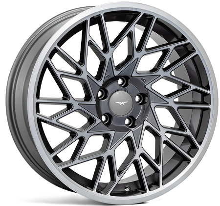 Veemann V-FS29R 19x9.5 5x112 ET42 Graphite Smoke Machined