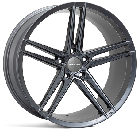 Veemann V-FS33 20x8.5 5x120 ET35 Graphite Smoke Machined