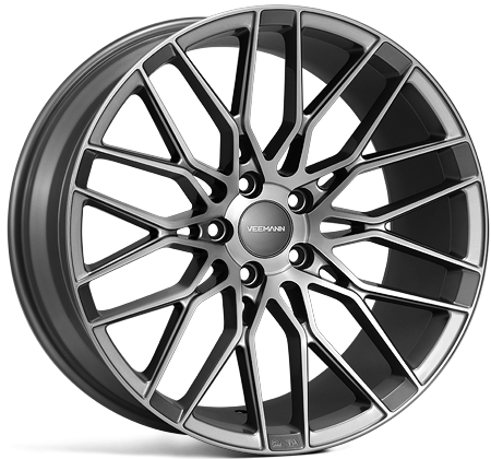 Veemann V-FS34 18x9 5x112 ET42 Gloss Gunmetal Machined