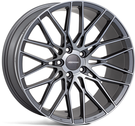 Veemann V-FS34 18x8 5x112 ET42 Gloss Gunmetal Machined