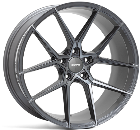 Veemann V-FS39 20x10 5x120 ET43 Graphite Smoke Machined