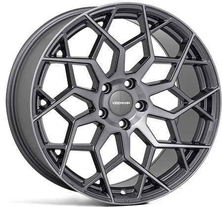 Veemann V-FS42 19x8.5 5x120 ET35 Graphite Smoke Machined