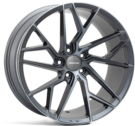 Veemann V-FS44 21x9 5x112 ET28 Graphite Smoke Machined