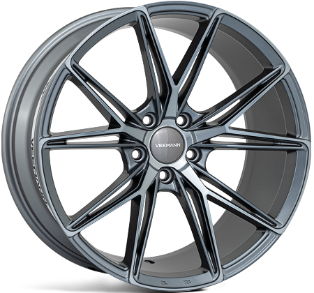 Veemann V-FS49 20x8.5 5x120 ET35 Graphite Smoke Machined