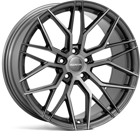 Veemann VC520 20x10.5 5x112 ET35 Dark Graphite Machined