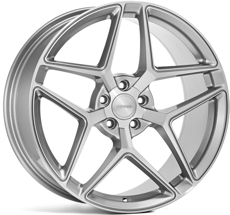 Veemann VC650 20x10 5x120 ET45 Quartz Silver Machined